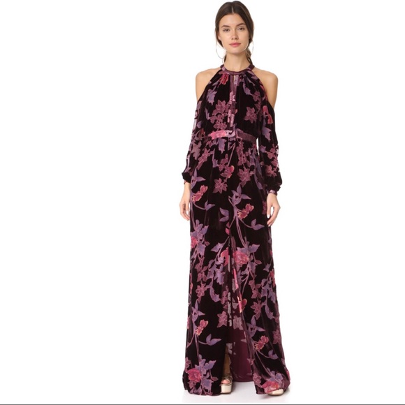 NWT Parker “Black” line. Floral Burnout Velvet - Picture 6 of 9